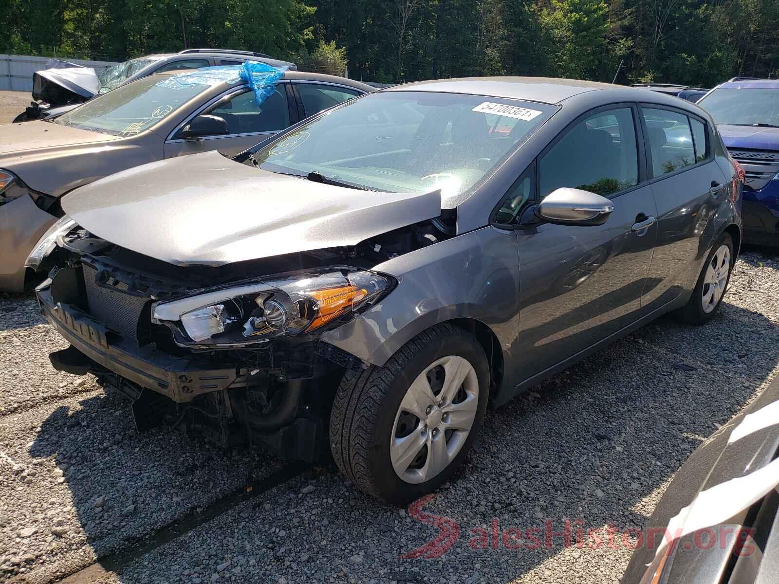 KNAFK5A86G5588633 2016 KIA FORTE