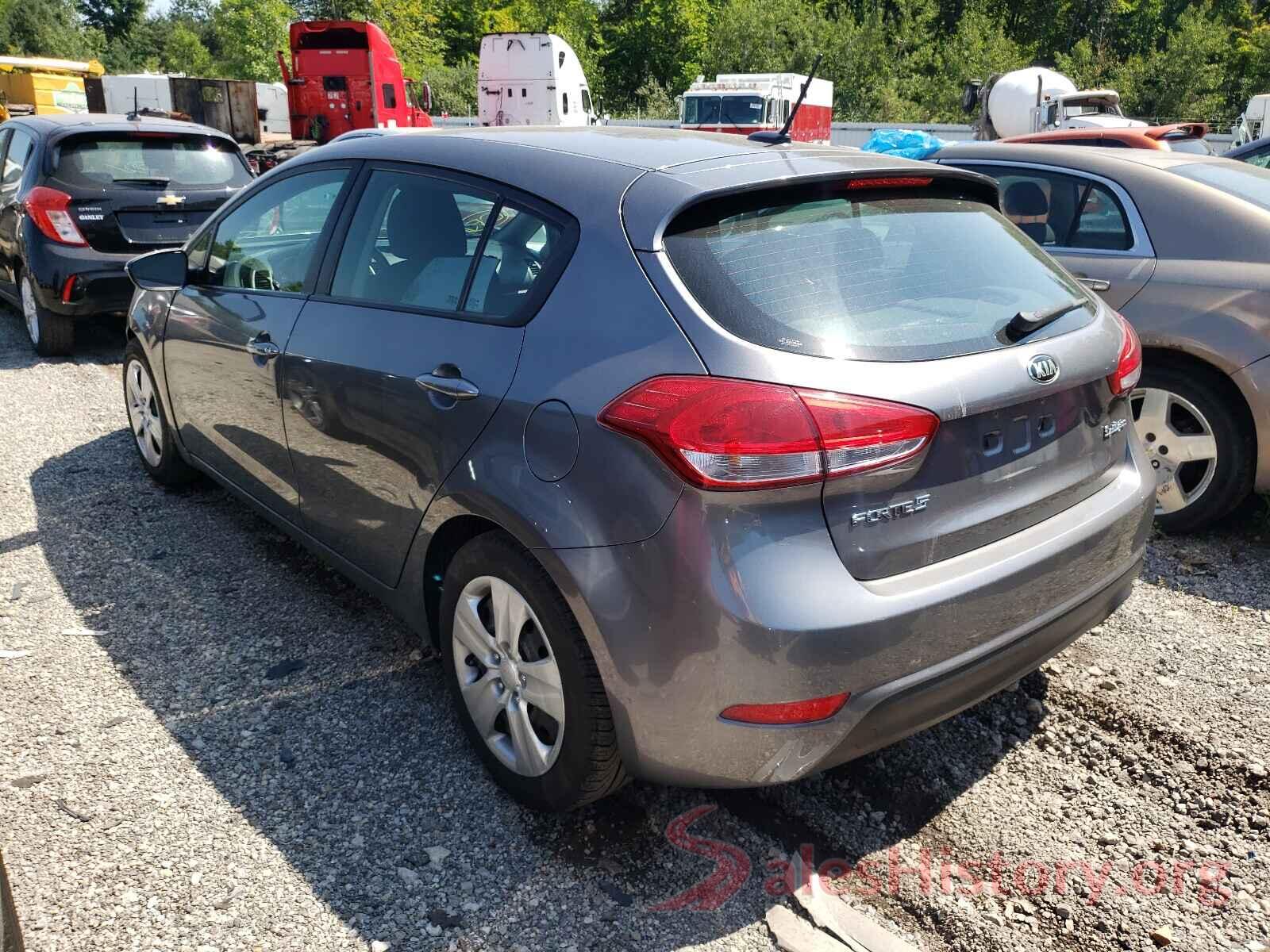 KNAFK5A86G5588633 2016 KIA FORTE