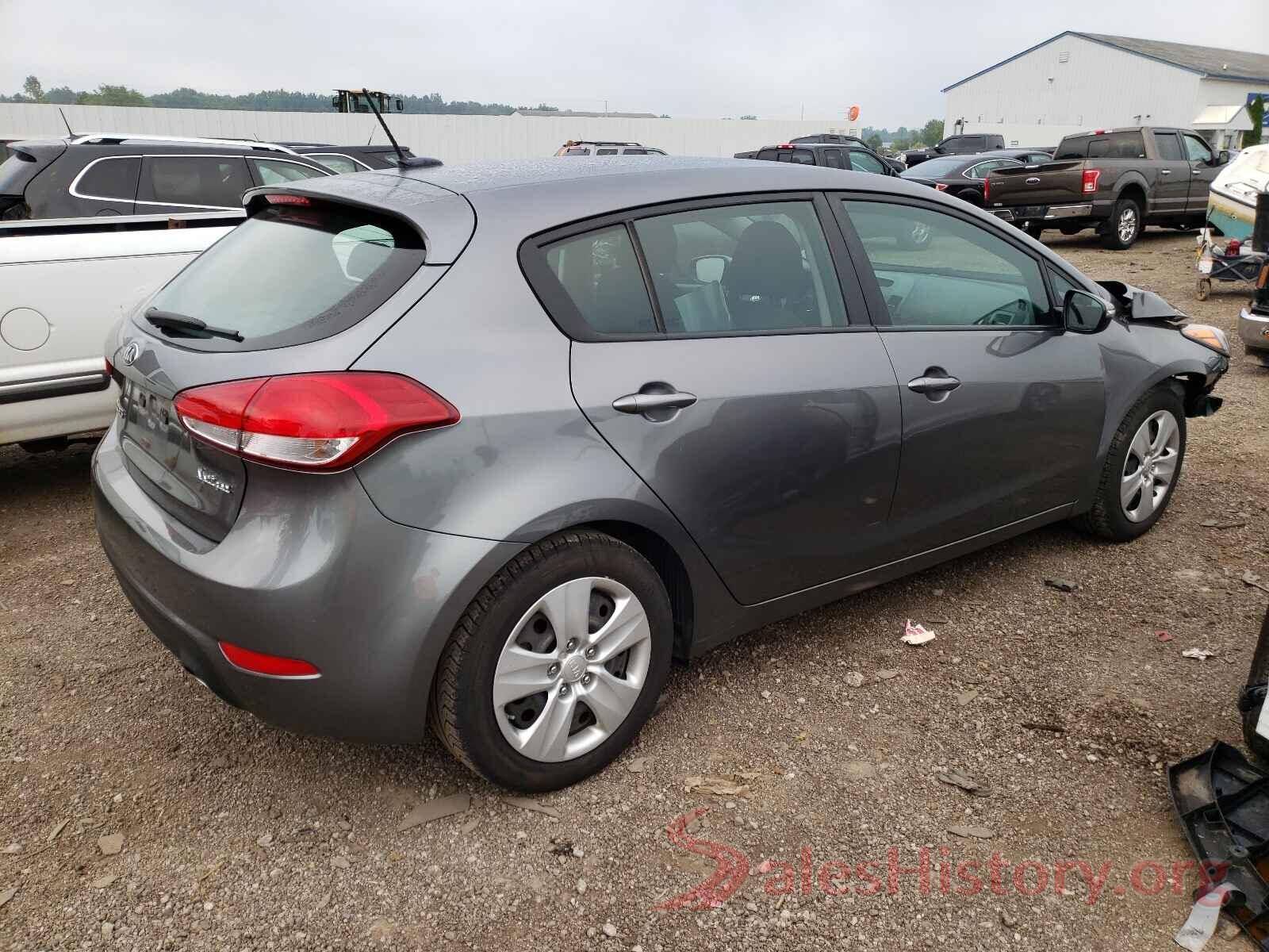 KNAFK5A86G5588633 2016 KIA FORTE