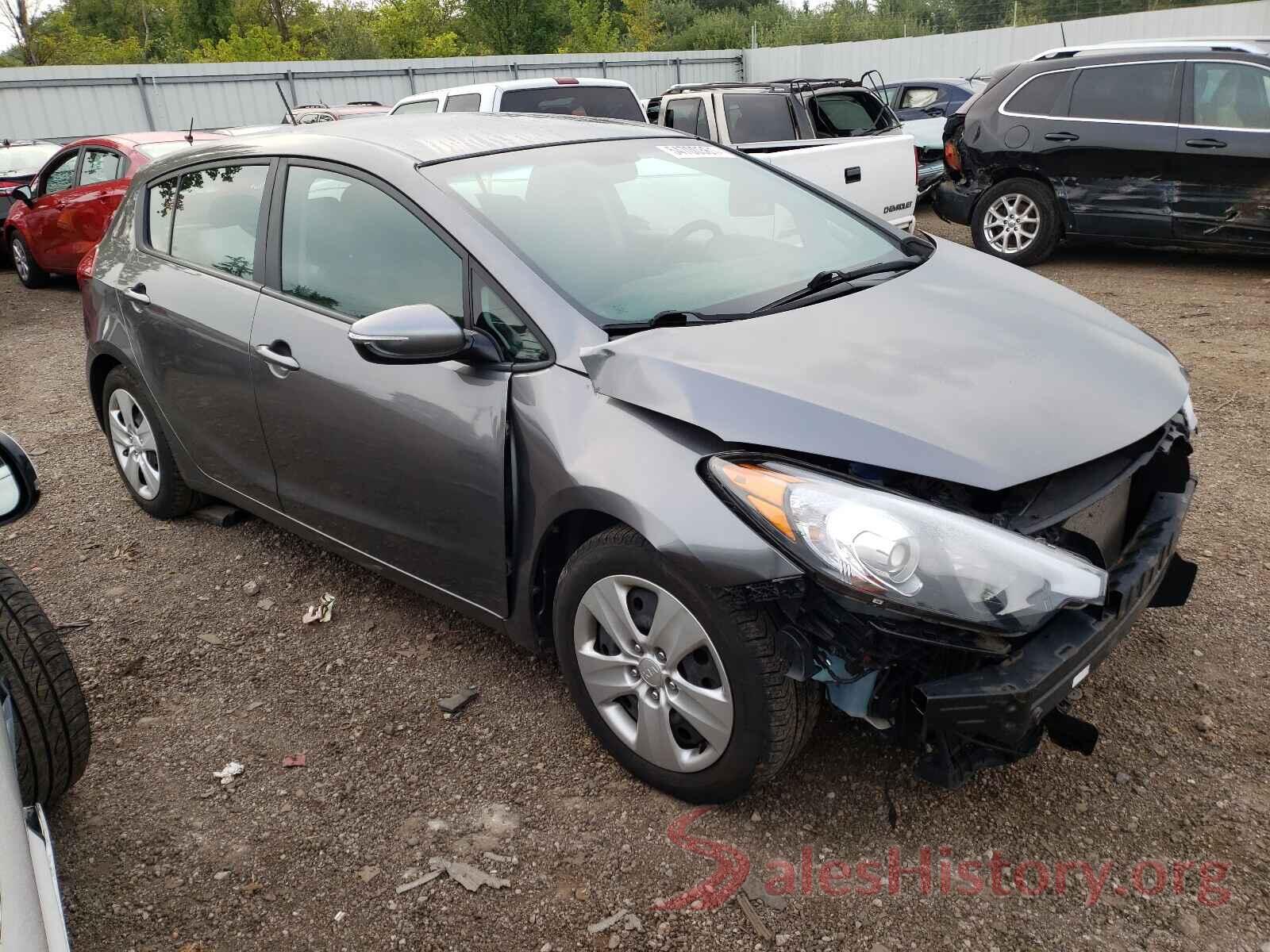 KNAFK5A86G5588633 2016 KIA FORTE