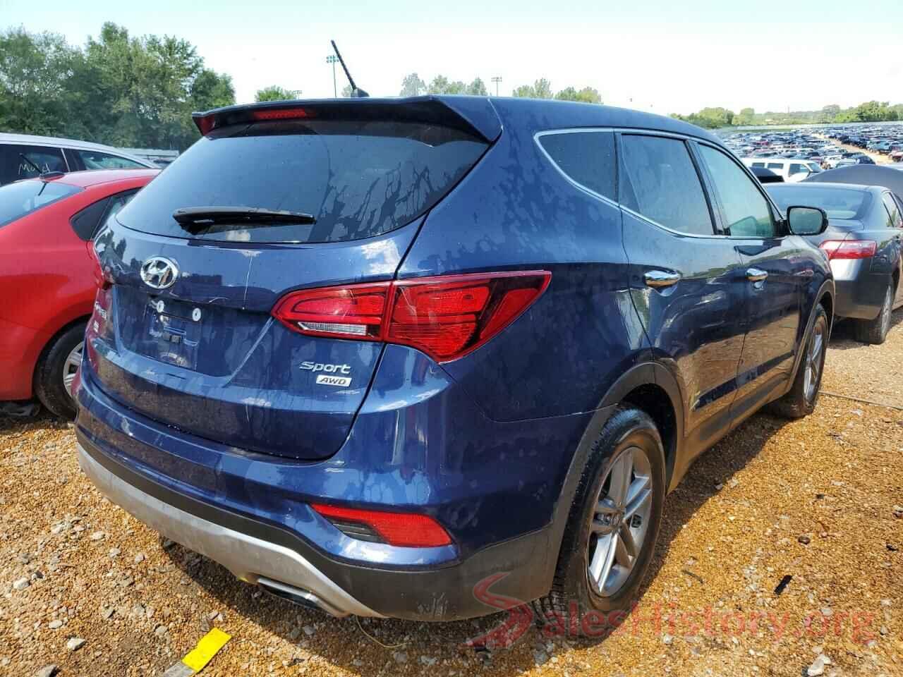 5XYZTDLBXJG550904 2018 HYUNDAI SANTA FE