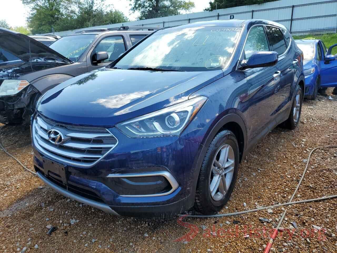 5XYZTDLBXJG550904 2018 HYUNDAI SANTA FE