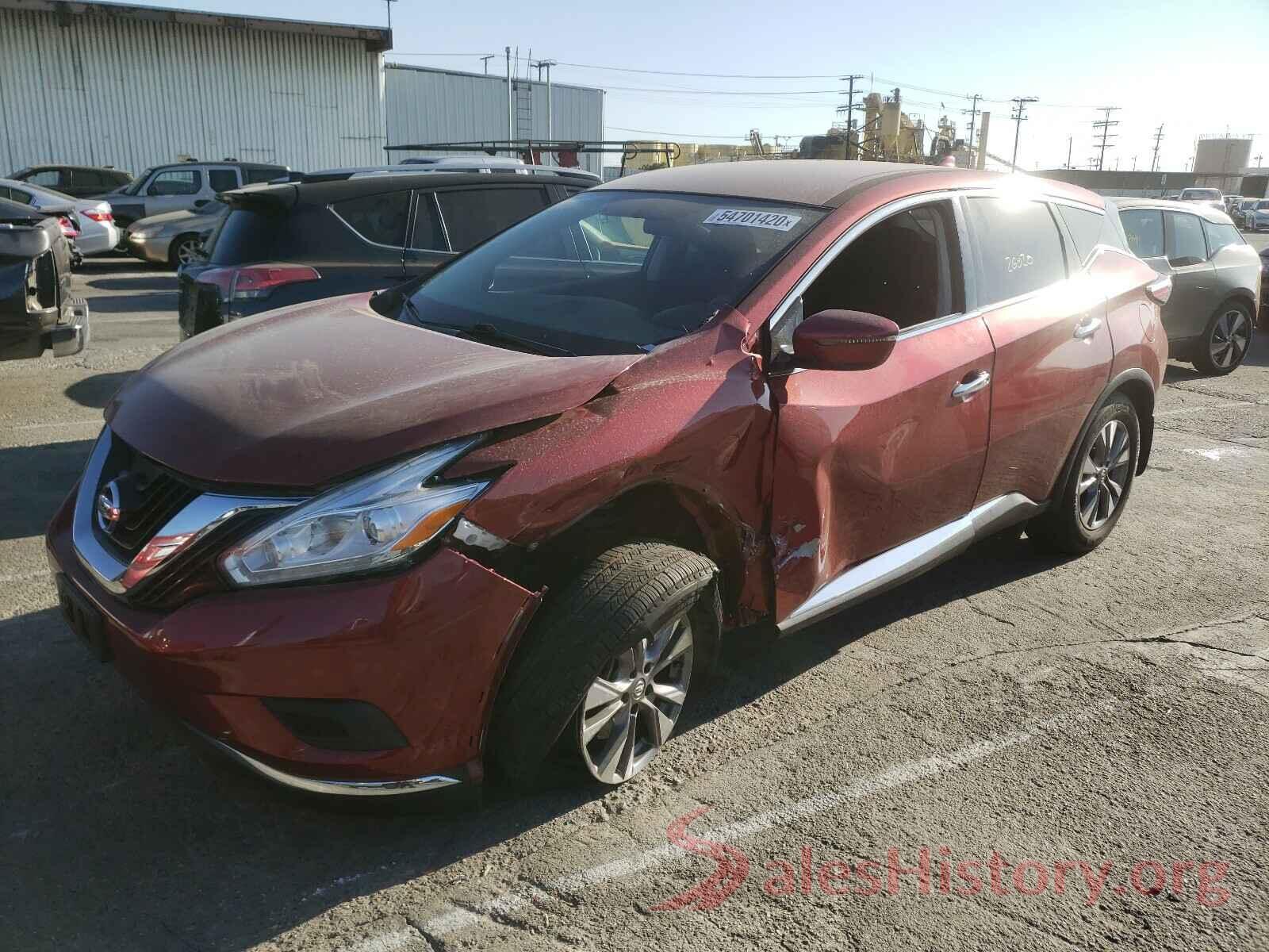 5N1AZ2MG7HN142031 2017 NISSAN MURANO