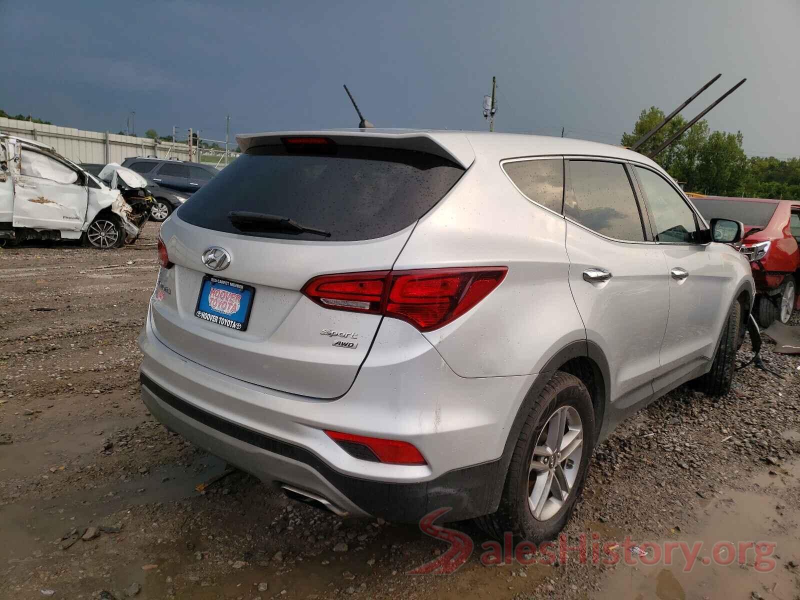 5XYZTDLBXJG541426 2018 HYUNDAI SANTA FE