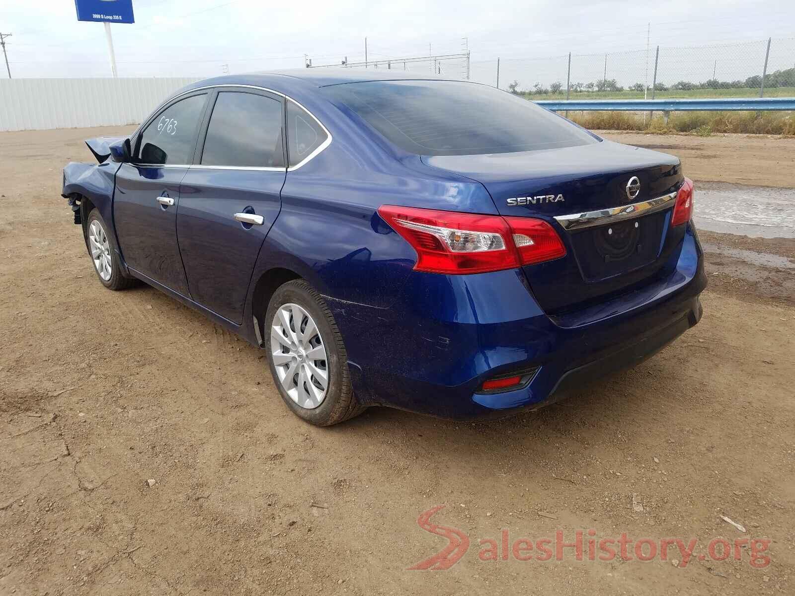 3N1AB7APXKY417351 2019 NISSAN SENTRA