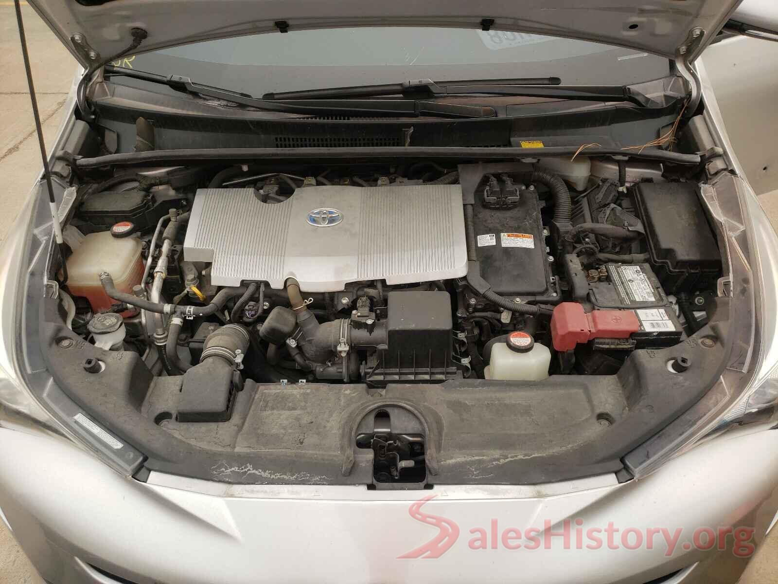 JTDKARFU7G3019139 2016 TOYOTA PRIUS