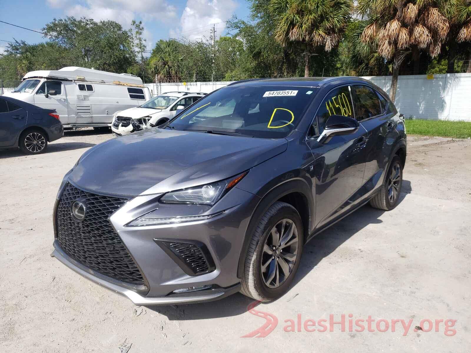 JTJSARBZ6M2180887 2021 LEXUS NX