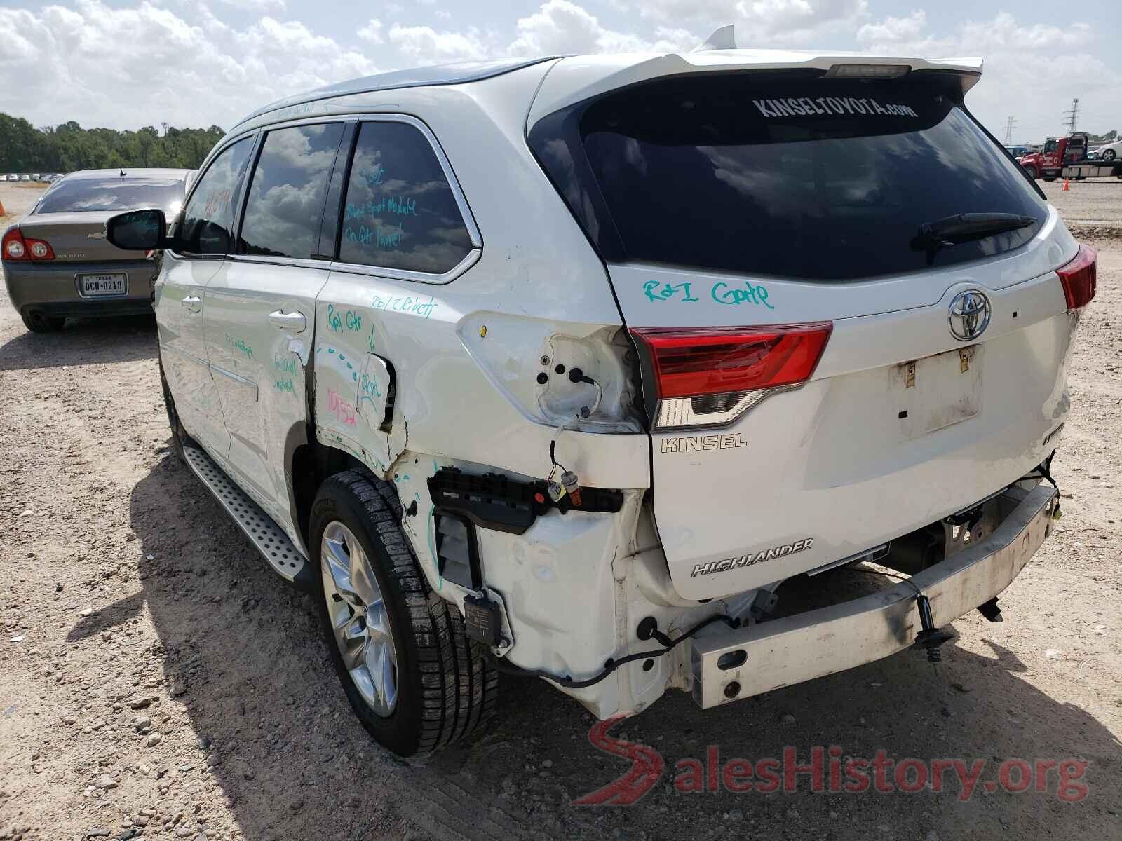 5TDYZRFH2HS226723 2017 TOYOTA HIGHLANDER