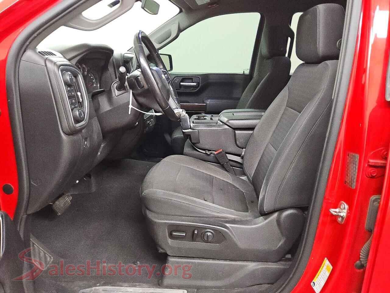 2019 CHEVROLET SILVERADO VIN 1GCRYDED1KZ248940, engine bay