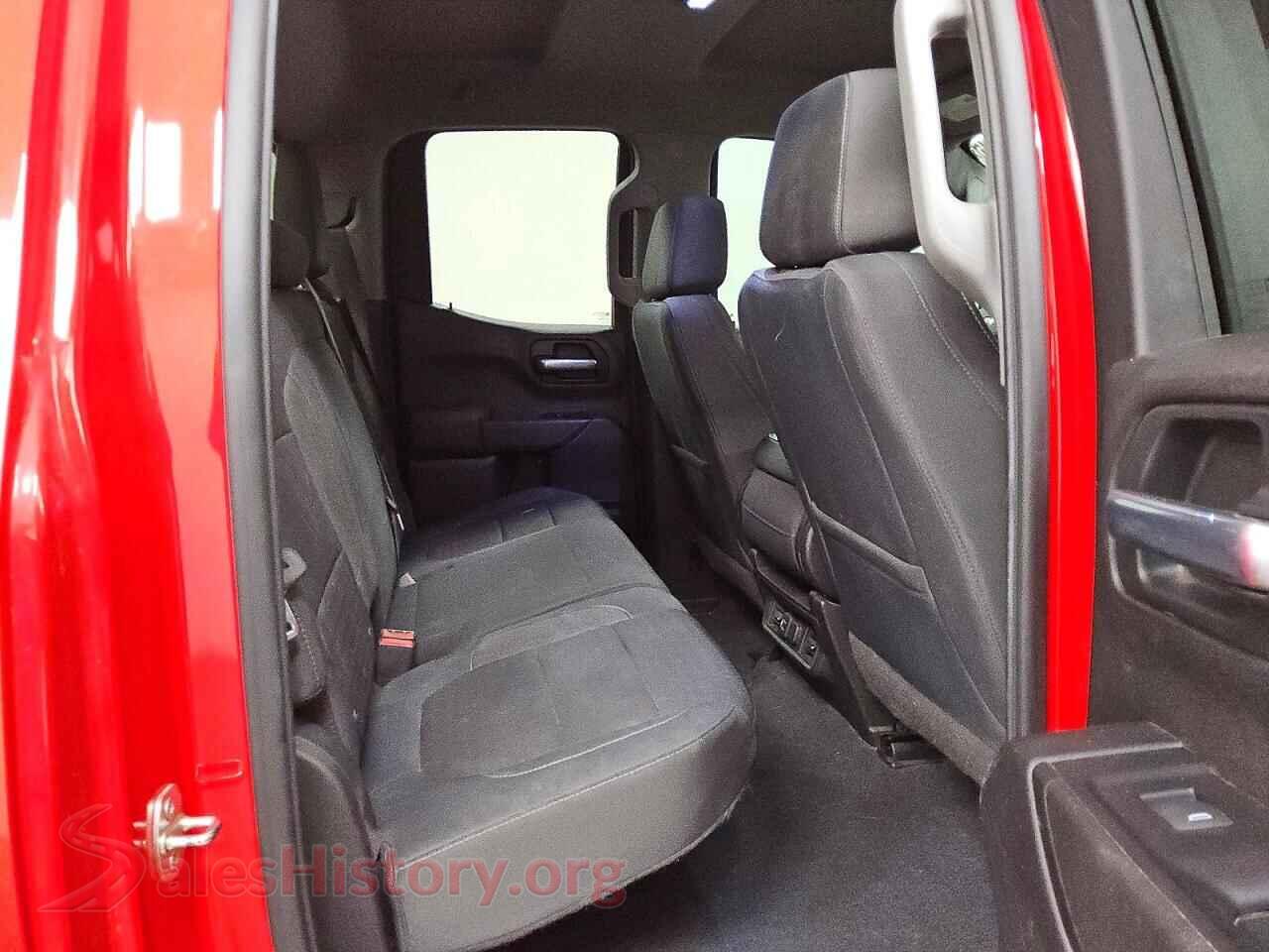 2019 CHEVROLET SILVERADO VIN 1GCRYDED1KZ248940, odometer mileage