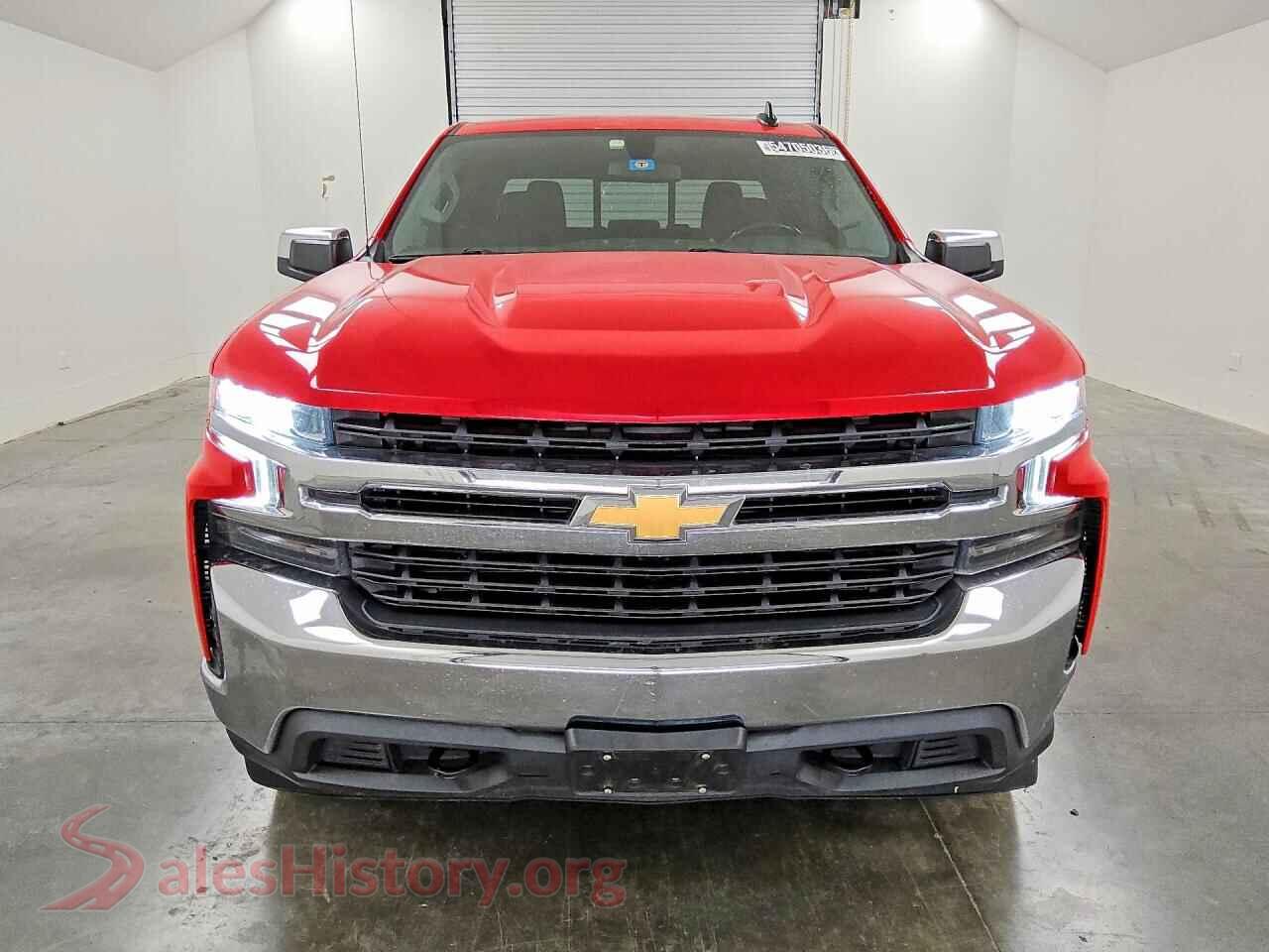 2019 CHEVROLET SILVERADO VIN 1GCRYDED1KZ248940, rear view