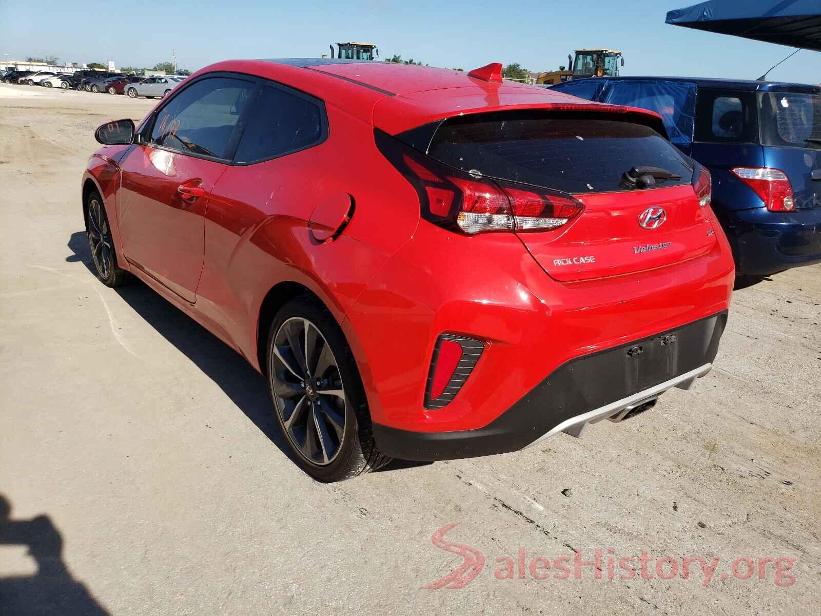 KMHTG6AF3KU018966 2019 HYUNDAI VELOSTER