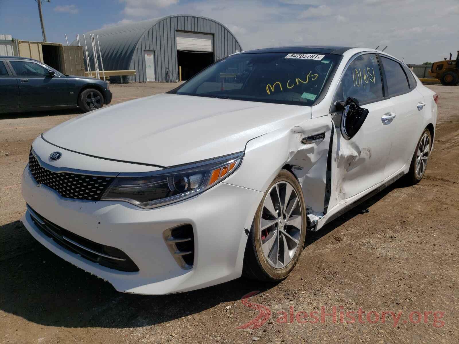 5XXGW4L24GG078694 2016 KIA OPTIMA