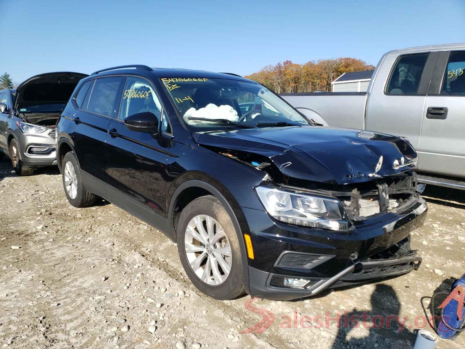 3VV0B7AX0JM022594 2018 VOLKSWAGEN TIGUAN