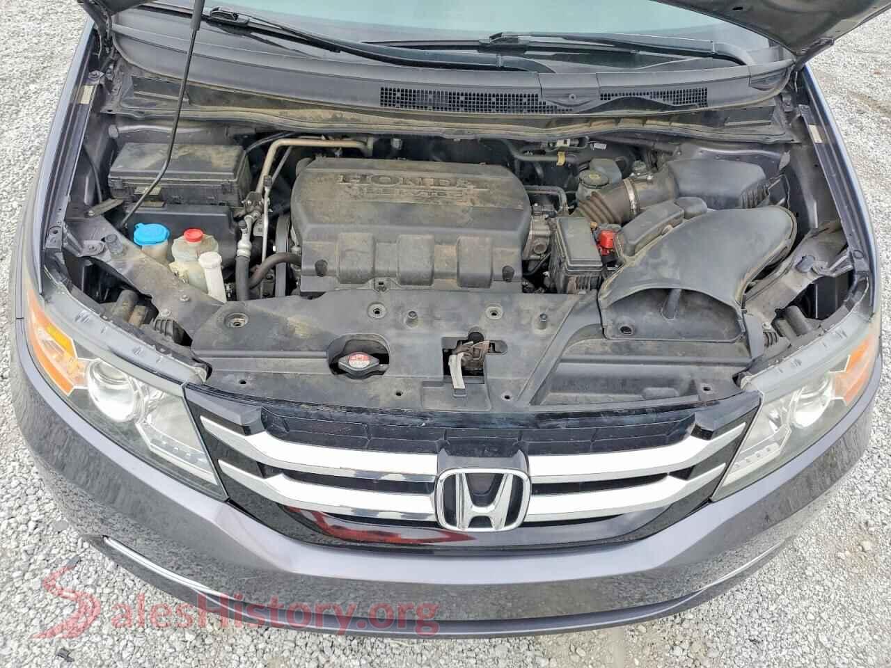 2017 HONDA ODYSSEY VIN 5FNRL5H62HB018419, wheel and tire
