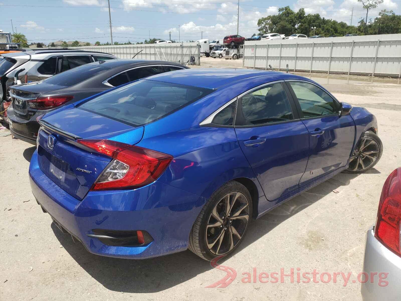 2HGFC2F86KH562513 2019 HONDA CIVIC