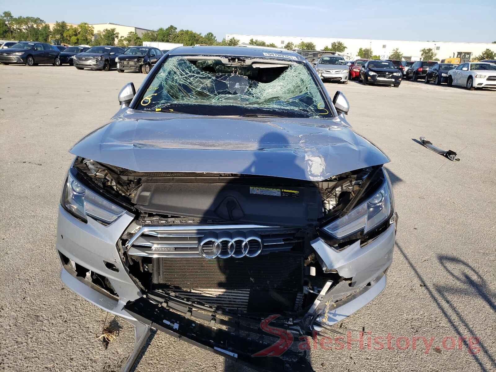 WAUANAF46HN001459 2017 AUDI A4