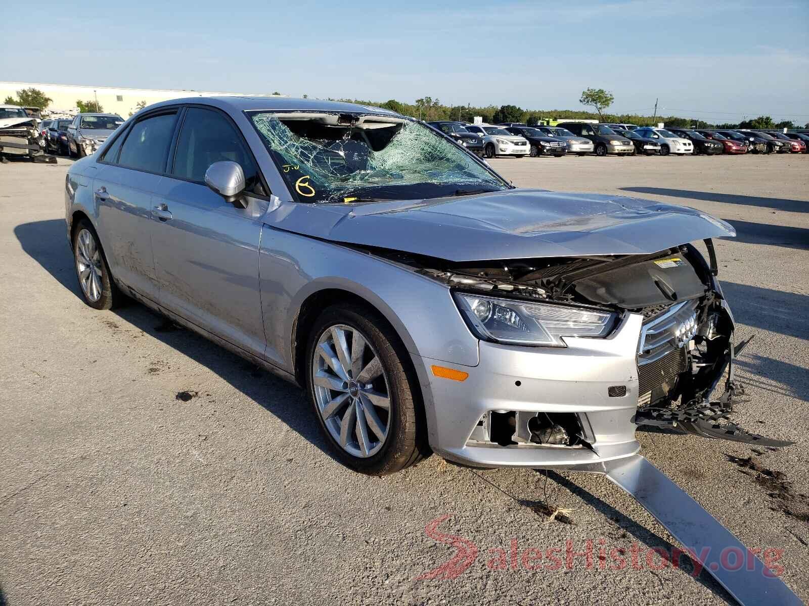 WAUANAF46HN001459 2017 AUDI A4