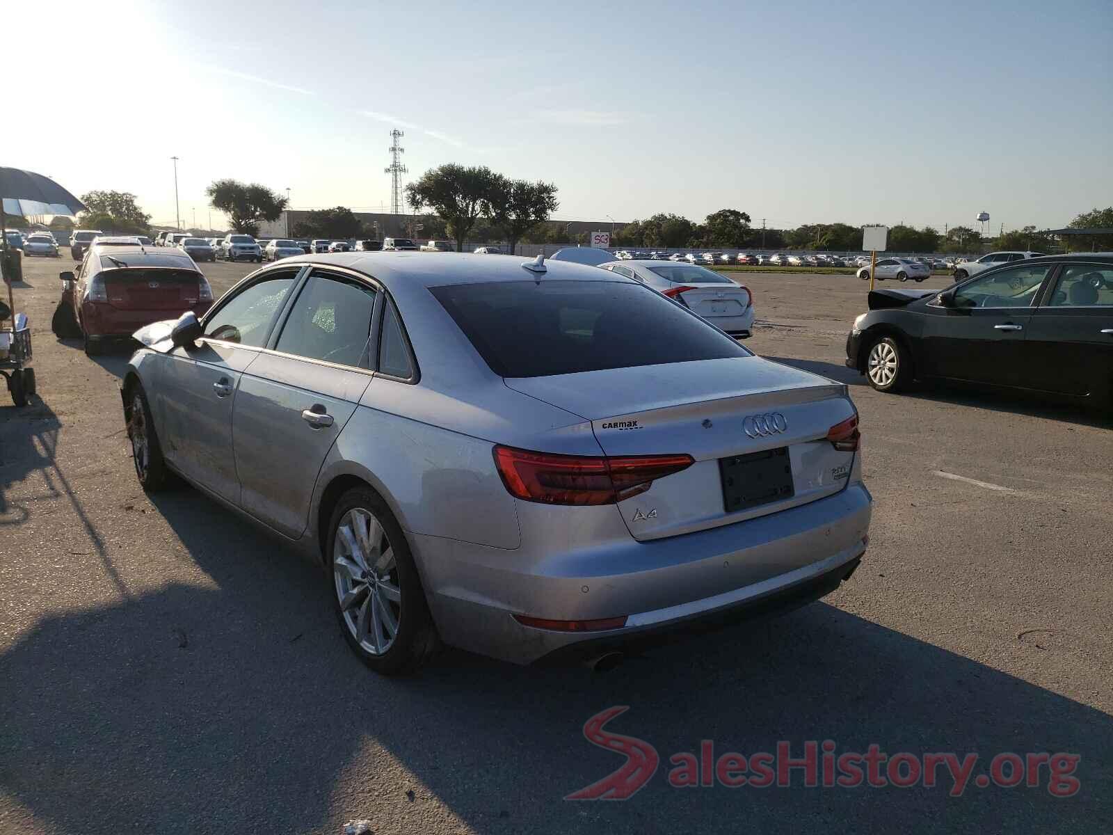 WAUANAF46HN001459 2017 AUDI A4