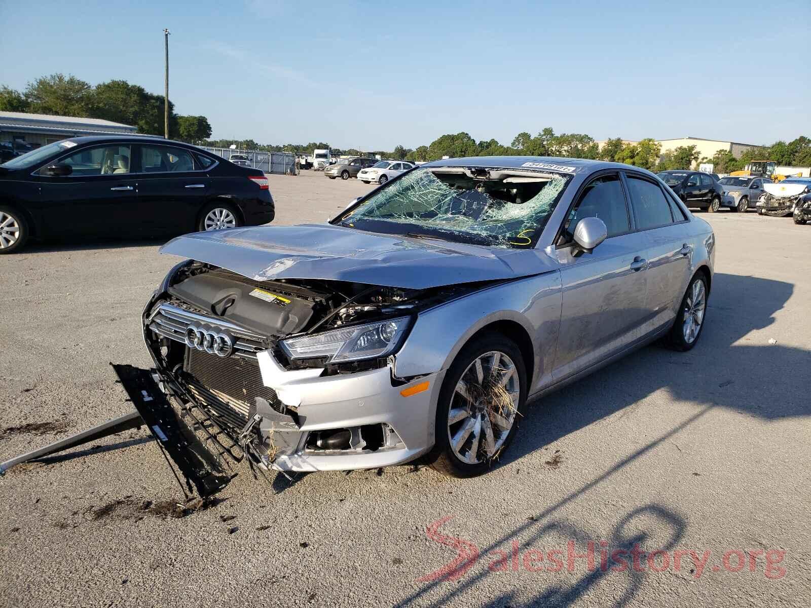 WAUANAF46HN001459 2017 AUDI A4