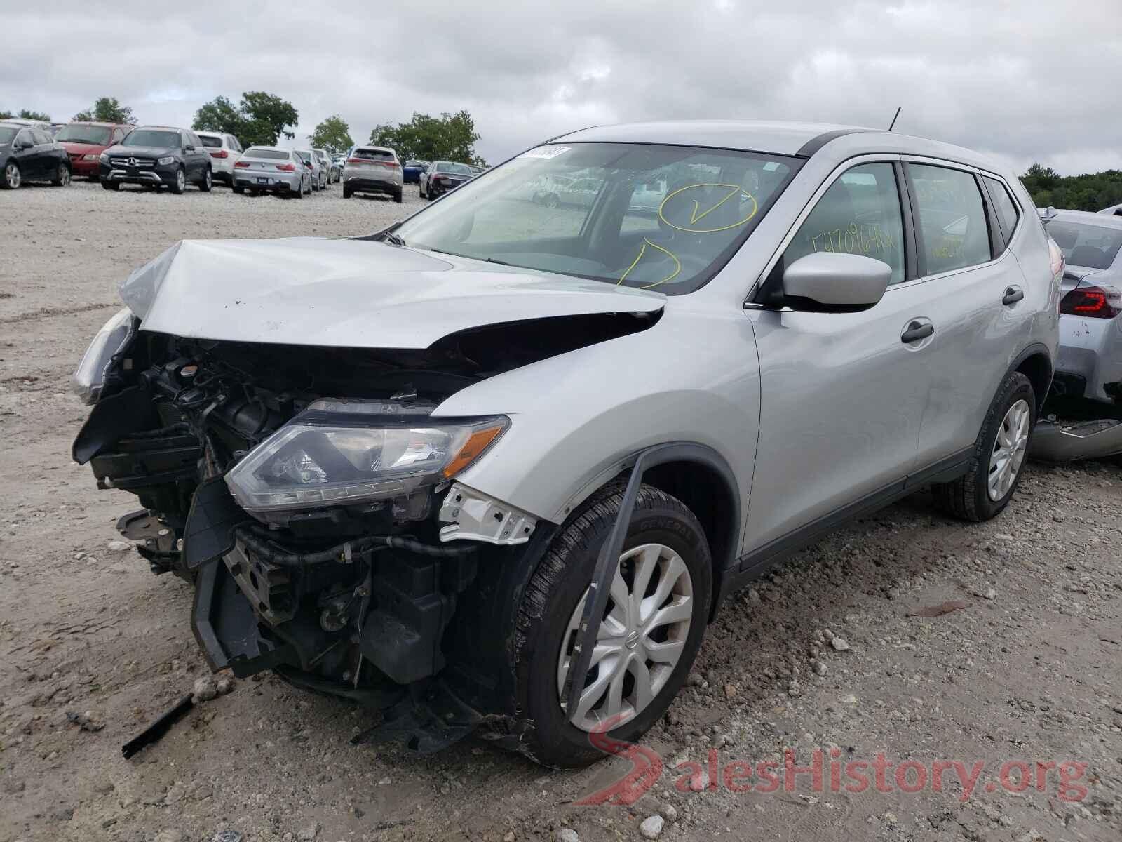 KNMAT2MV8GP657711 2016 NISSAN ROGUE