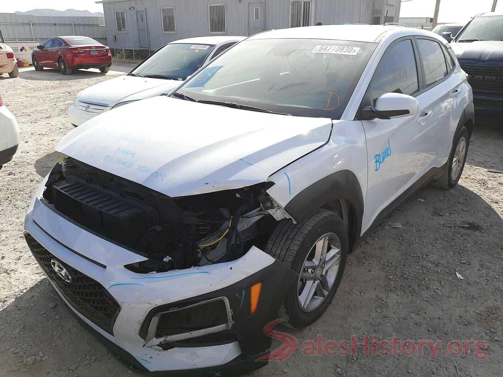 KM8K12AA0KU313808 2019 HYUNDAI KONA