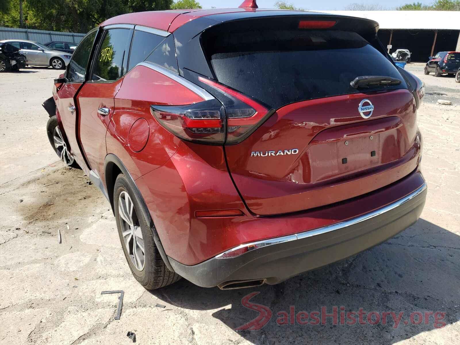 5N1AZ2MJ9KN115299 2019 NISSAN MURANO