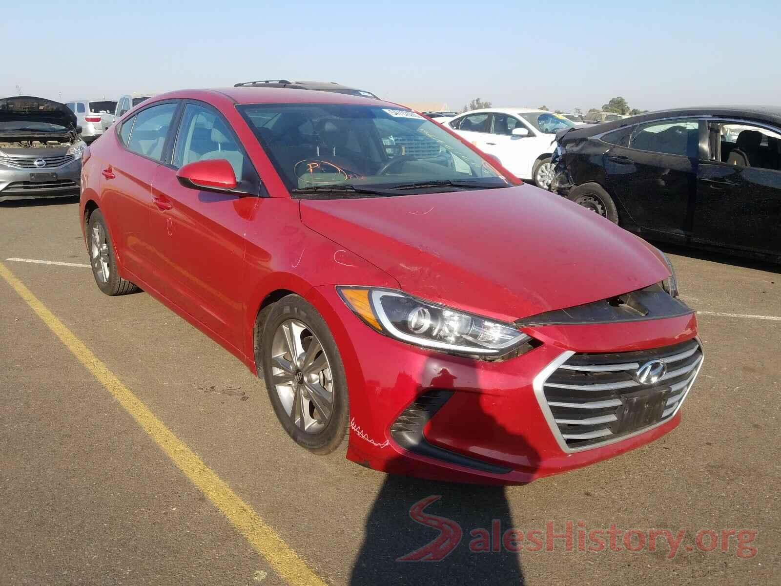 5NPD84LF0JH295218 2018 HYUNDAI ELANTRA