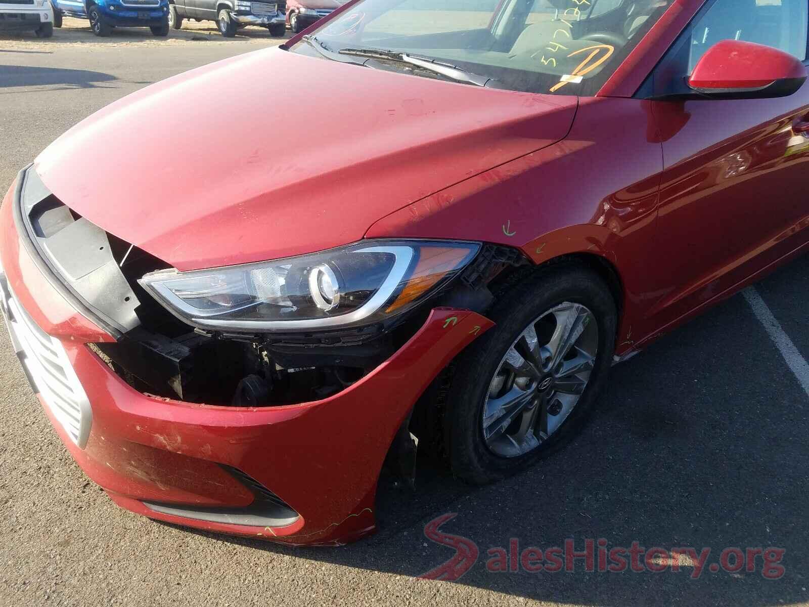 5NPD84LF0JH295218 2018 HYUNDAI ELANTRA