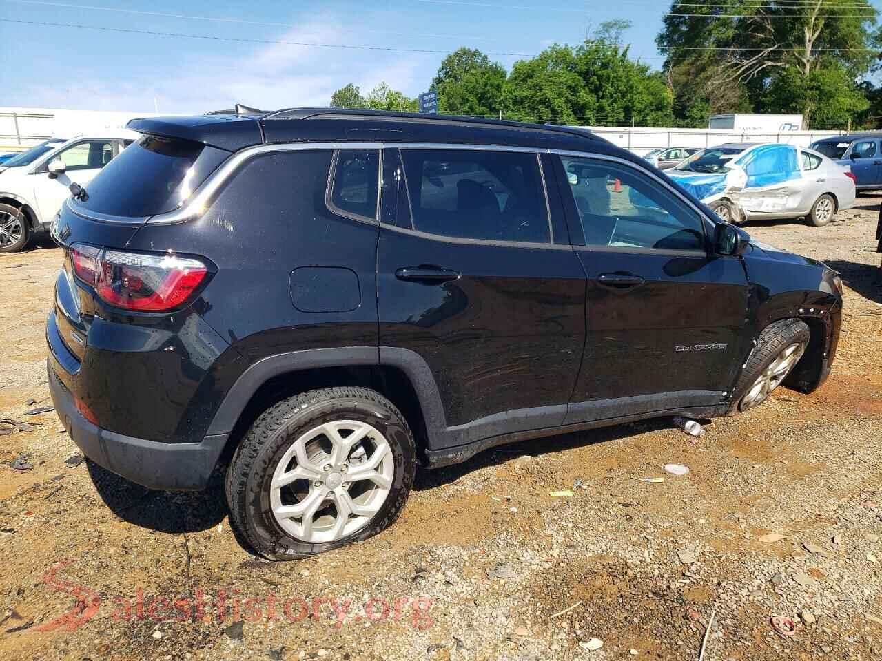 2024 JEEP COMPASS VIN 3C4NJDBN9RT141099, right side view