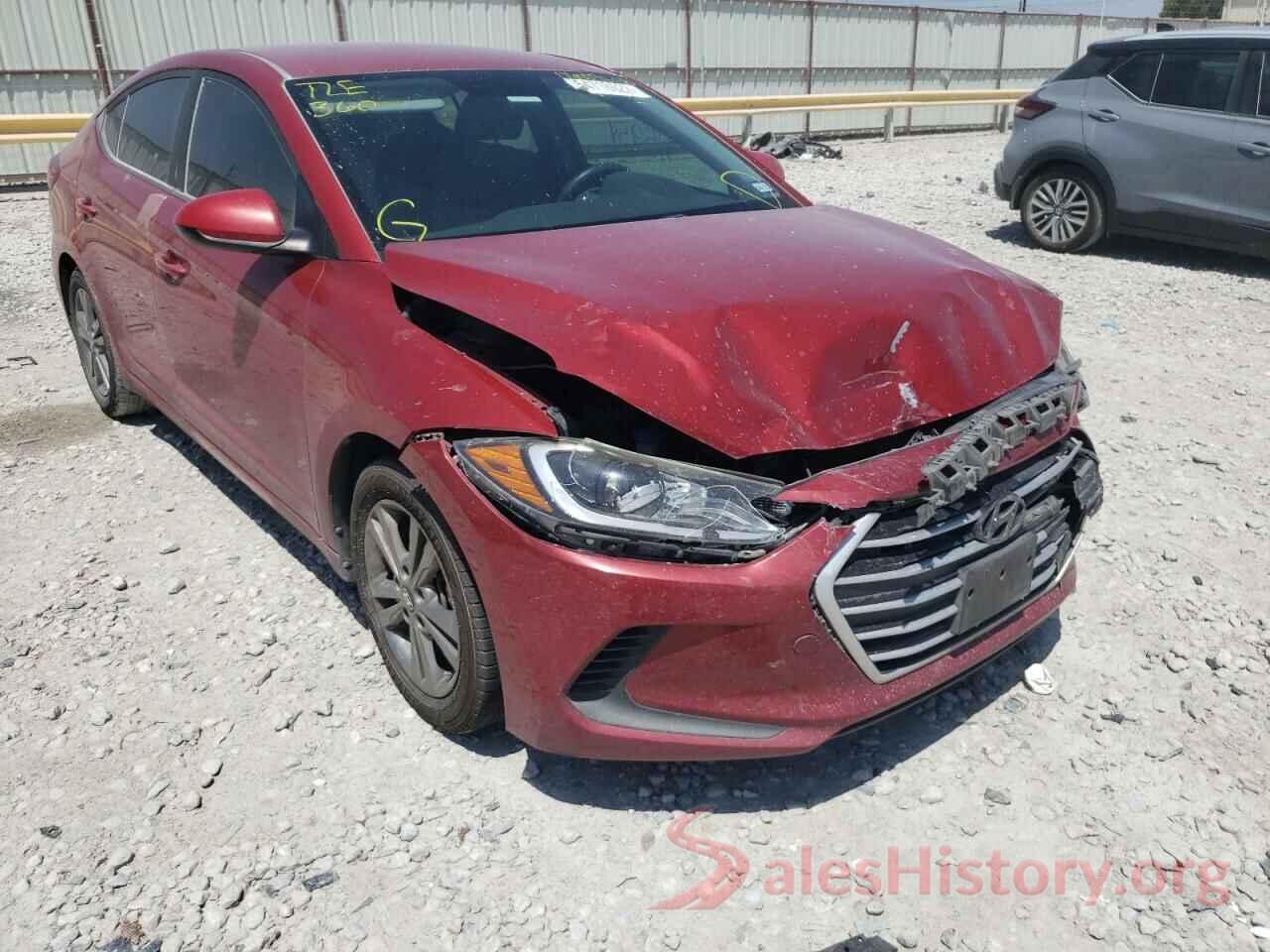 KMHD84LF6HU060091 2017 HYUNDAI ELANTRA