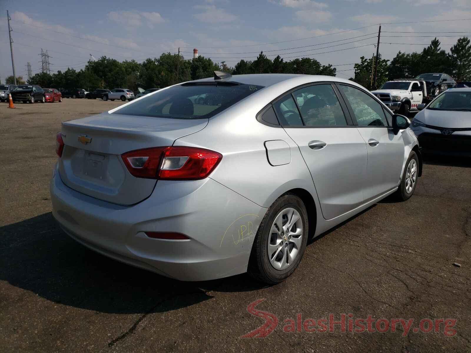 1G1BJ5SM7K7106452 2019 CHEVROLET CRUZE