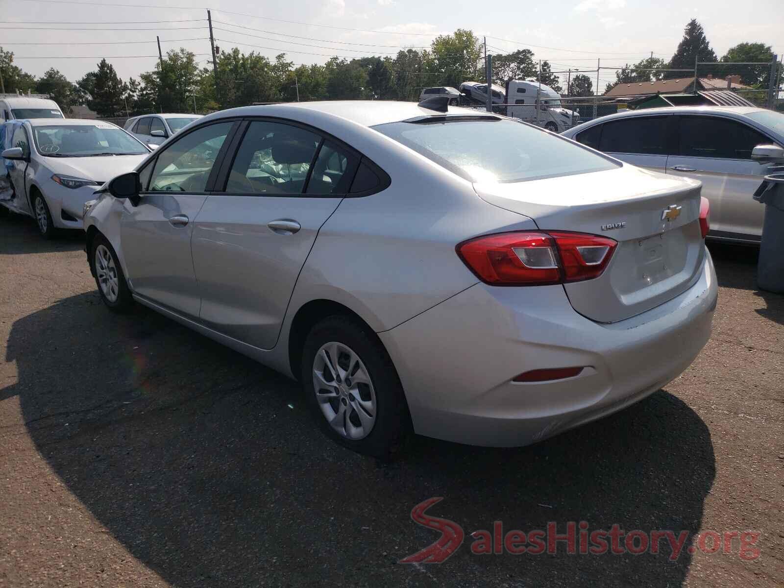 1G1BJ5SM7K7106452 2019 CHEVROLET CRUZE