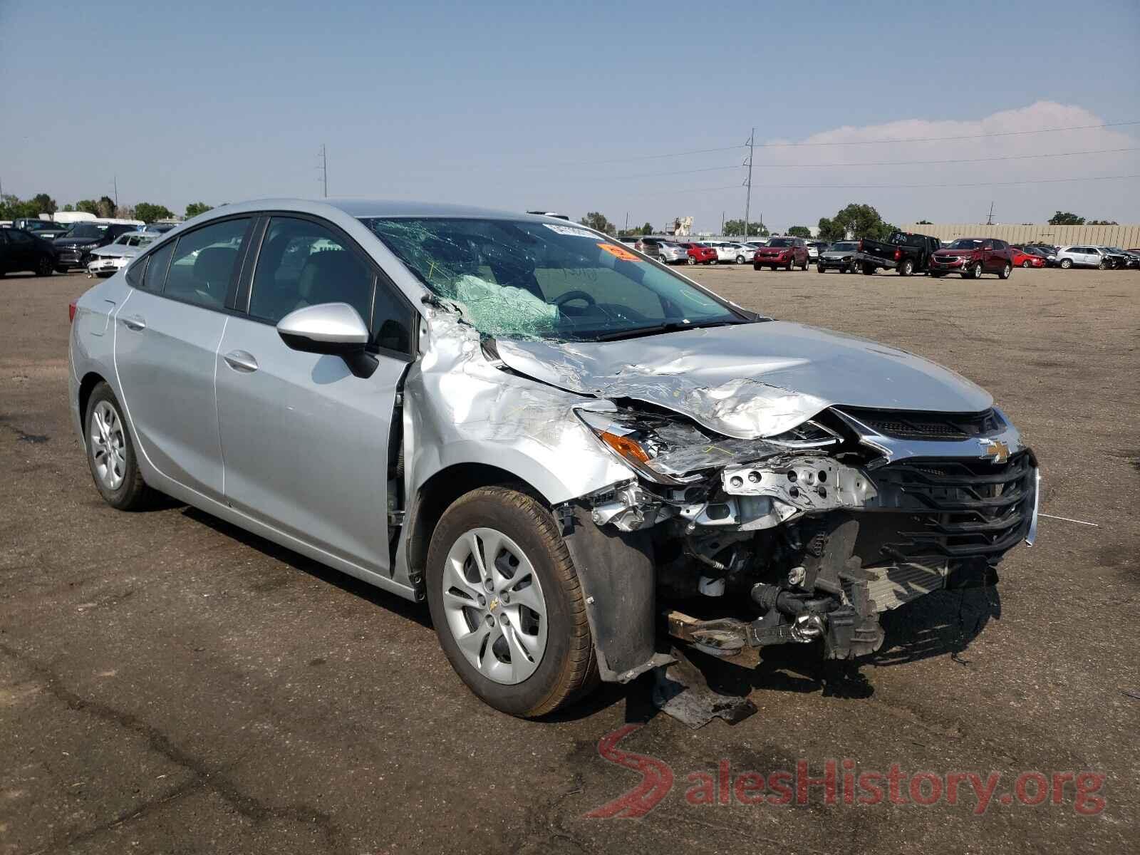 1G1BJ5SM7K7106452 2019 CHEVROLET CRUZE