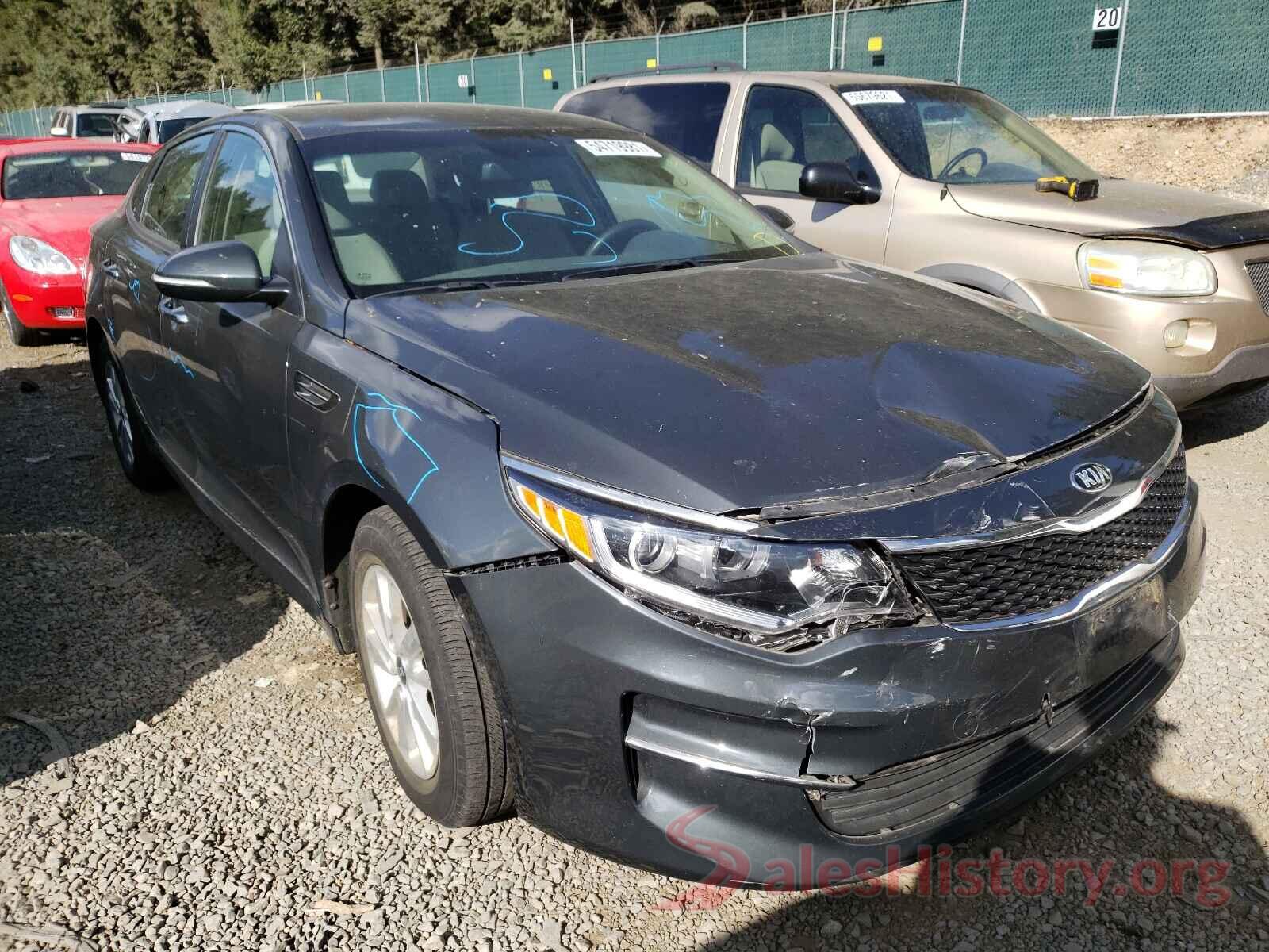 KNAGT4L34G5078181 2016 KIA OPTIMA