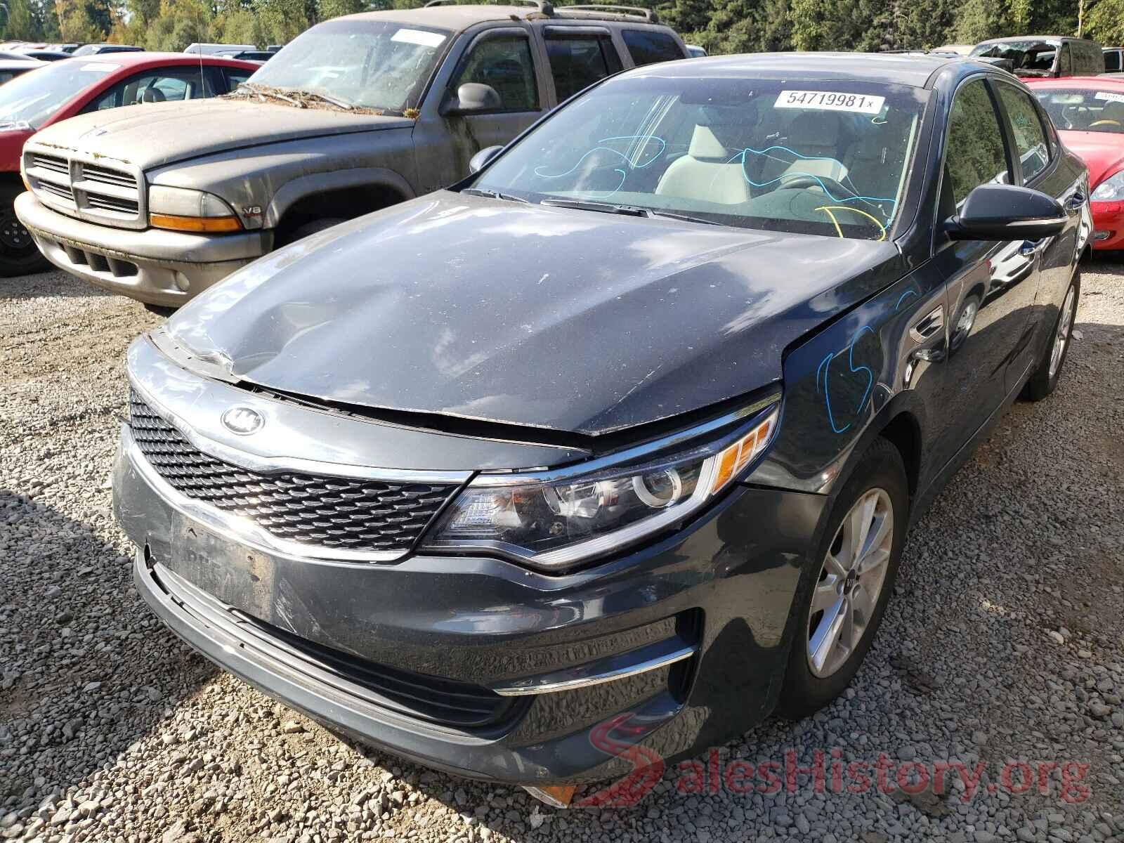 KNAGT4L34G5078181 2016 KIA OPTIMA