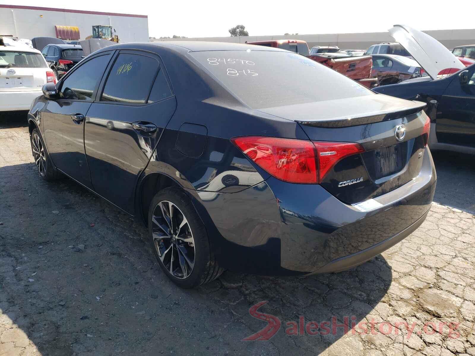 2T1BURHE4JC995911 2018 TOYOTA COROLLA