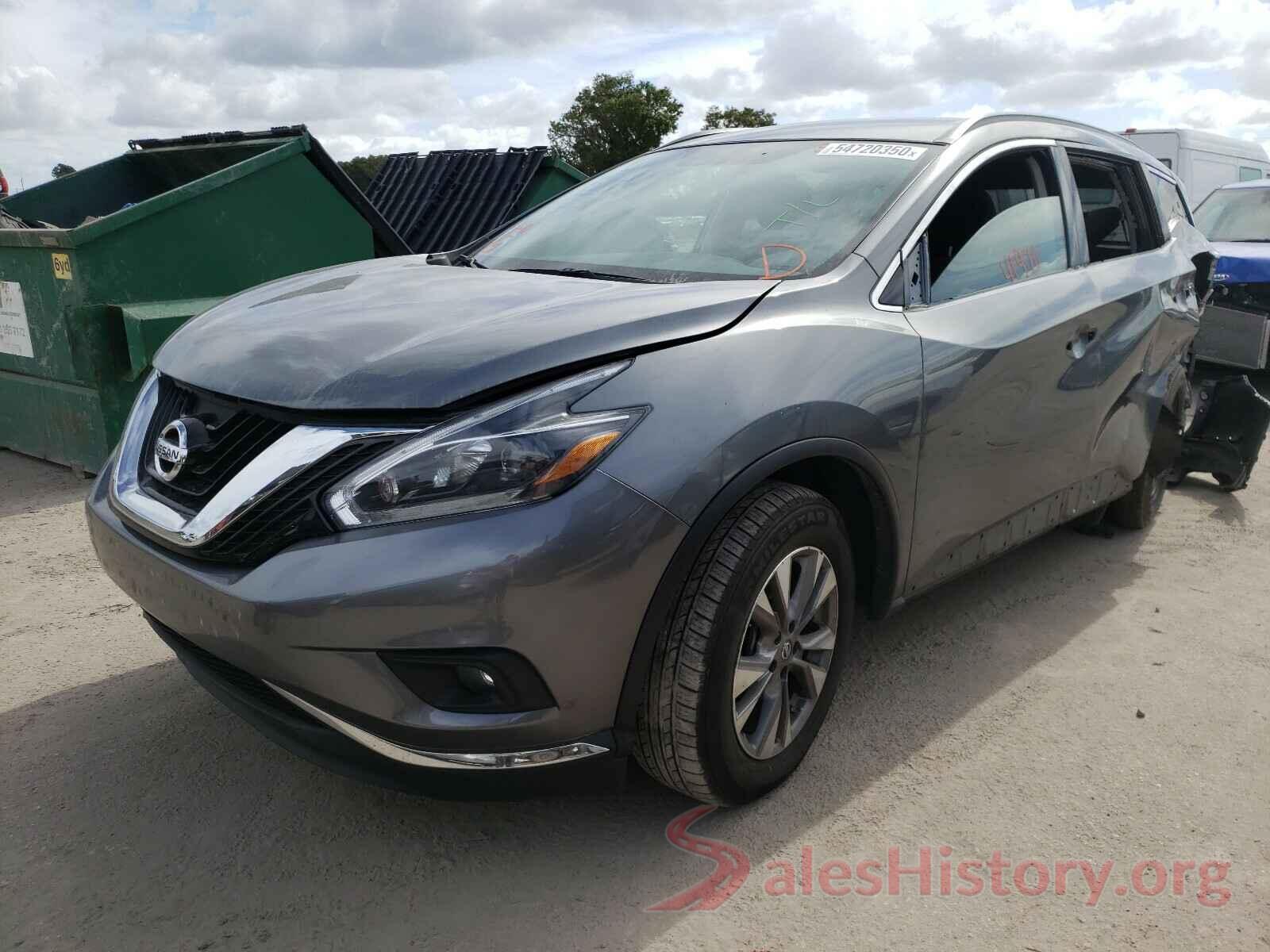 5N1AZ2MG0JN121883 2018 NISSAN MURANO