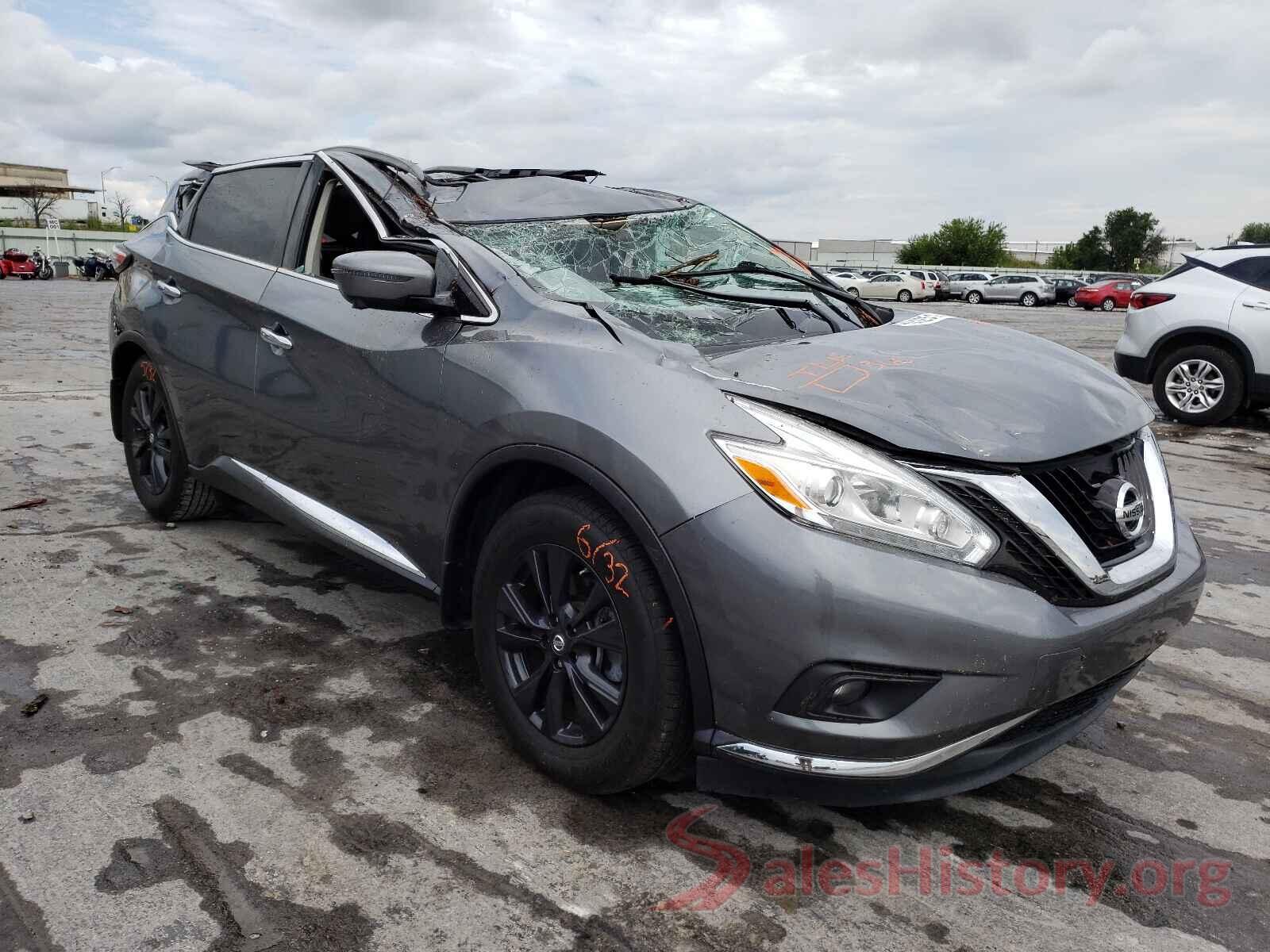 5N1AZ2MG3HN154760 2017 NISSAN MURANO