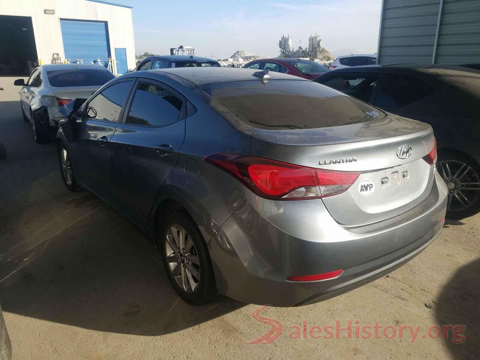 KMHDH4AE4GU621977 2016 HYUNDAI ELANTRA