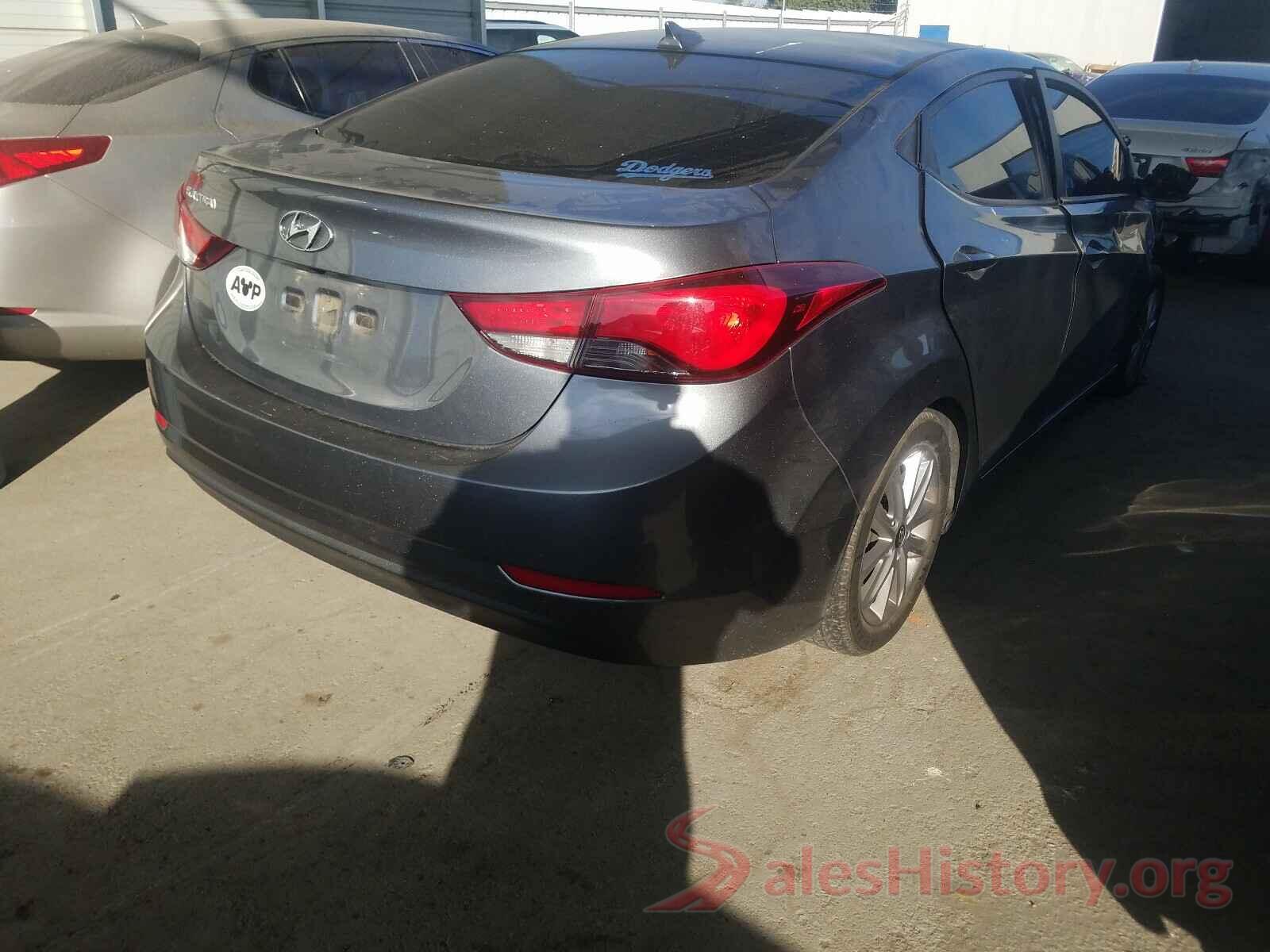 KMHDH4AE4GU621977 2016 HYUNDAI ELANTRA