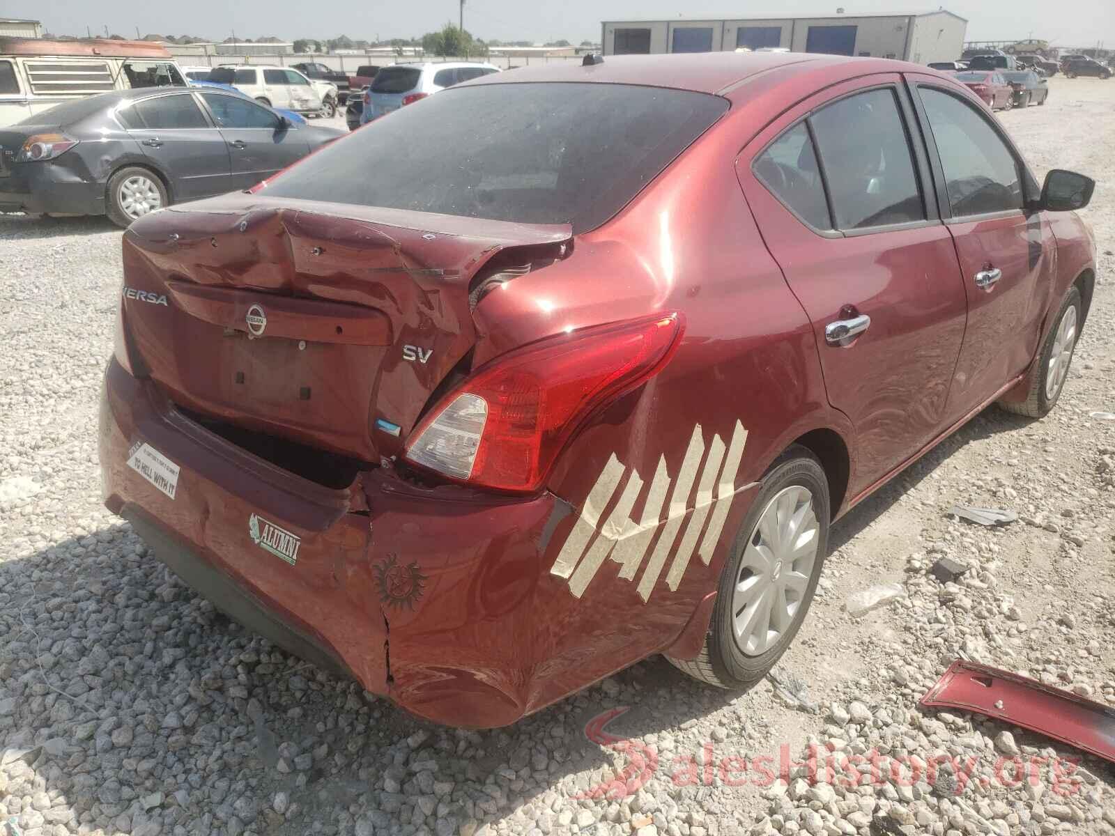 3N1CN7AP1GL838802 2016 NISSAN VERSA