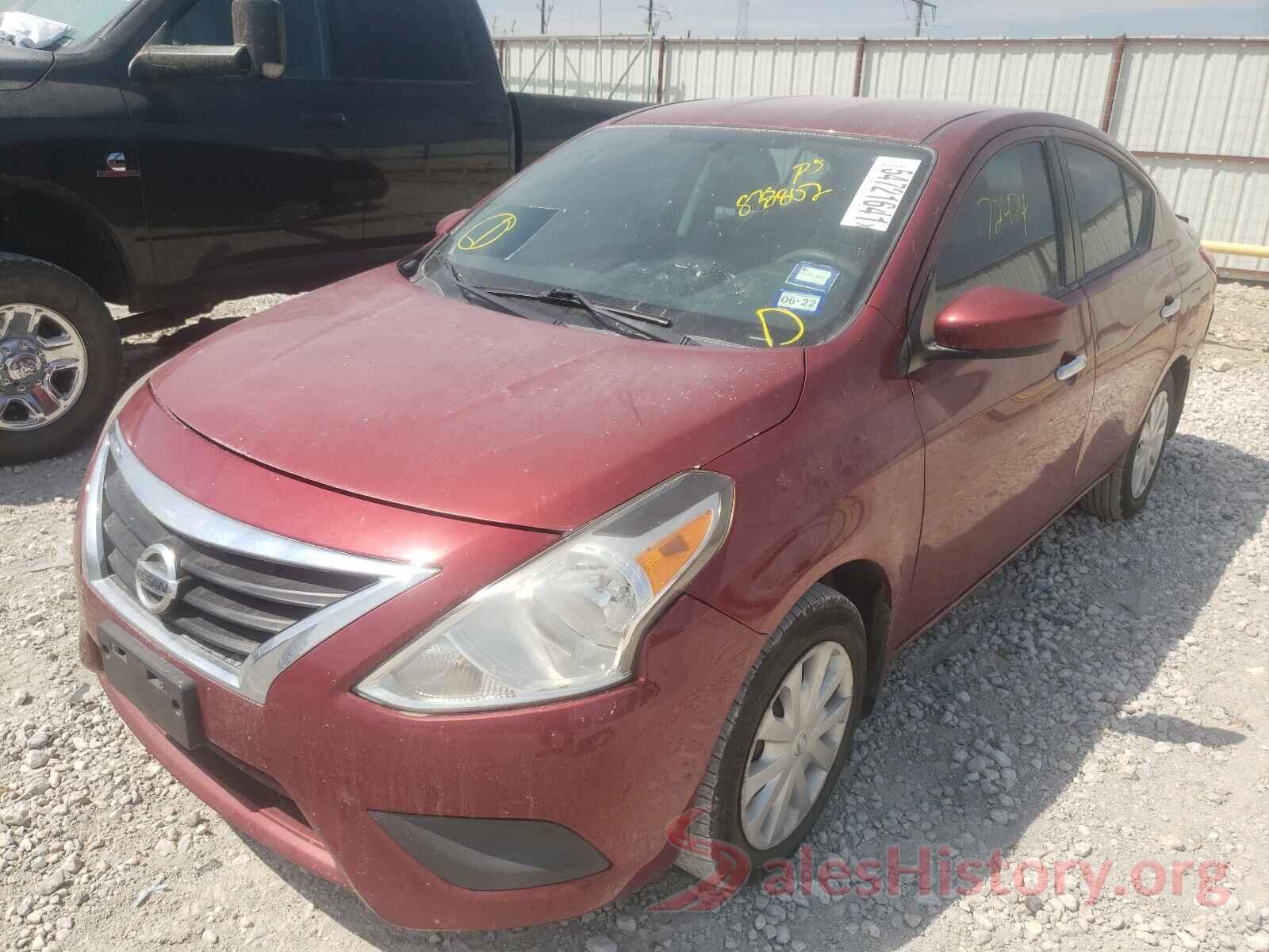 3N1CN7AP1GL838802 2016 NISSAN VERSA