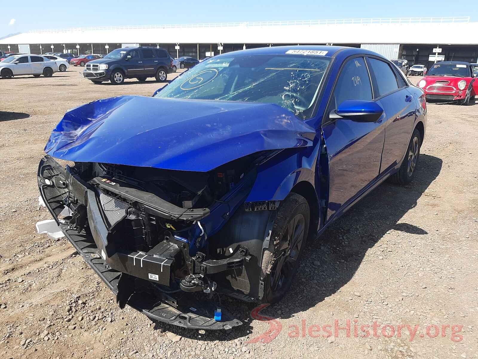 KMHLM4AG9MU101553 2021 HYUNDAI ELANTRA