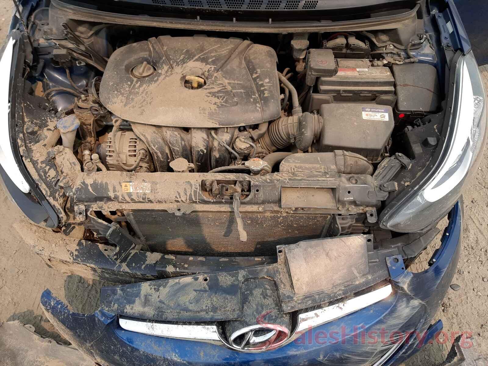 KMHDH4AE3GU619671 2016 HYUNDAI ELANTRA