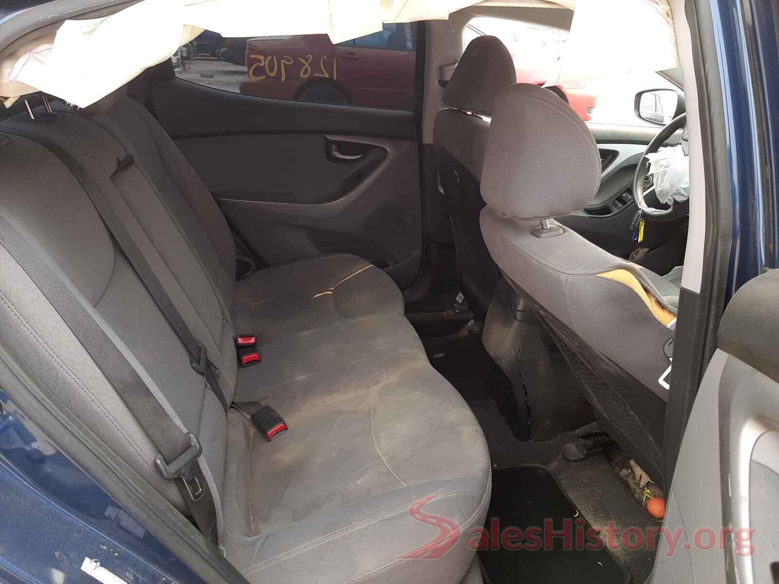 KMHDH4AE3GU619671 2016 HYUNDAI ELANTRA