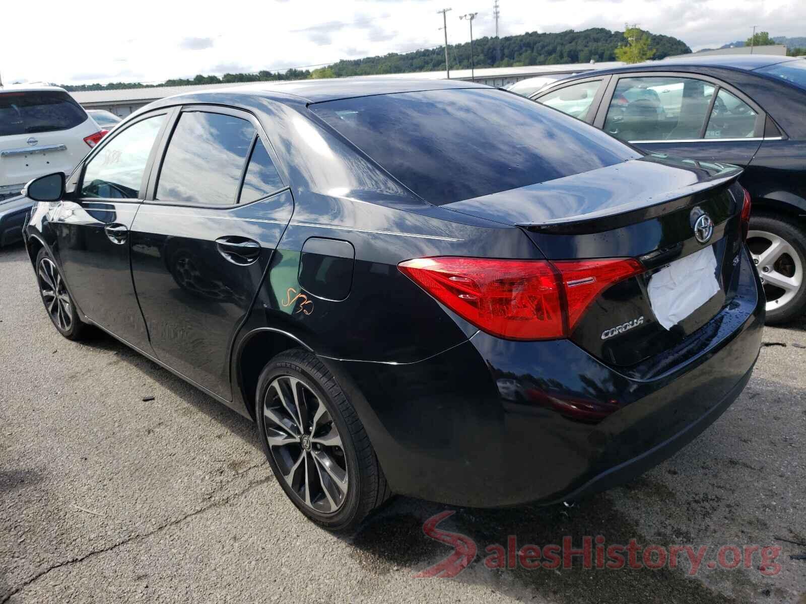 2T1BURHEXHC784027 2017 TOYOTA COROLLA