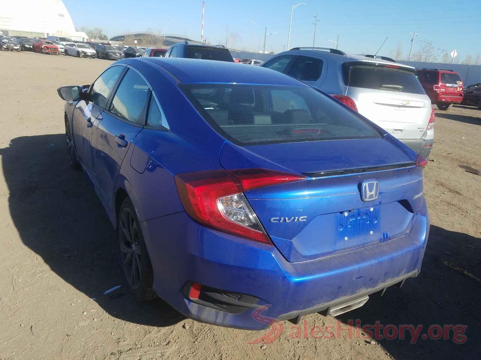 19XFC2E8XLE002104 2020 HONDA CIVIC