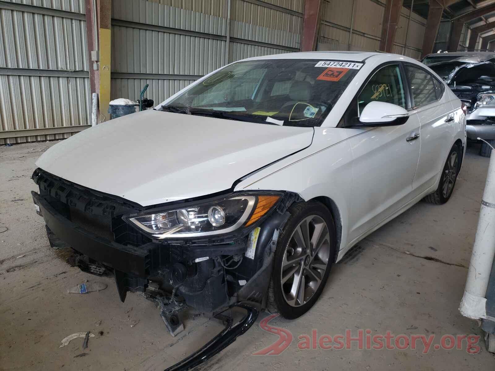 5NPD84LF1HH032116 2017 HYUNDAI ELANTRA