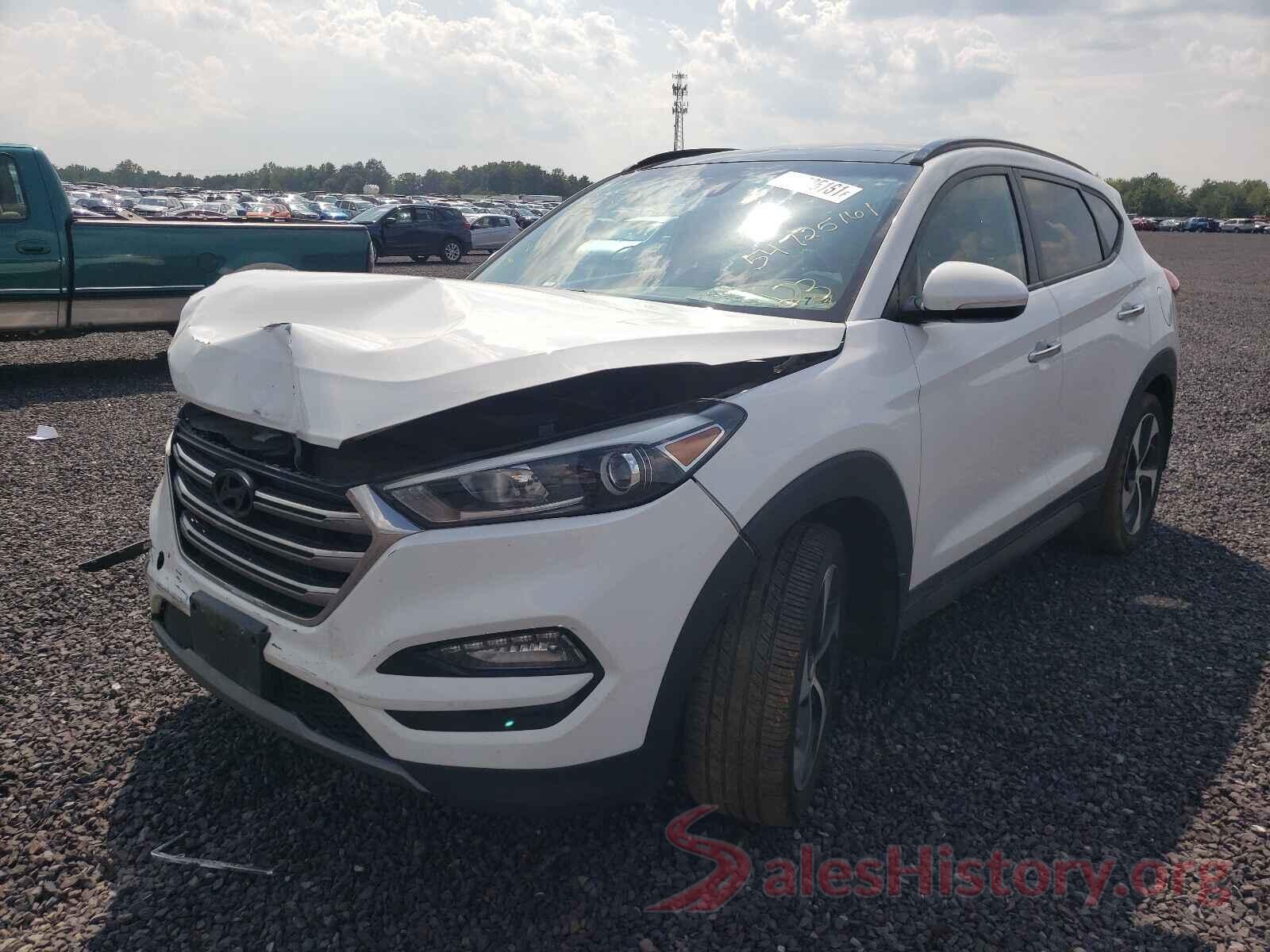 KM8J3CA27GU260147 2016 HYUNDAI TUCSON